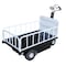 Vestil Traction Drive Cart Top Load With Gate 750 lb 24 3/4 x 46 NE-CART-2 - alternate 1